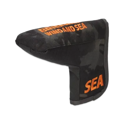 WIND AND SEA x BRIEFING GOLF Putter Cover Camo Combi "Orange"