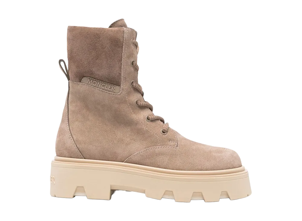 Moncler Women's Aurea Boots "Beige"