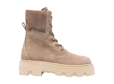 Moncler Women's Aurea Boots "Beige"