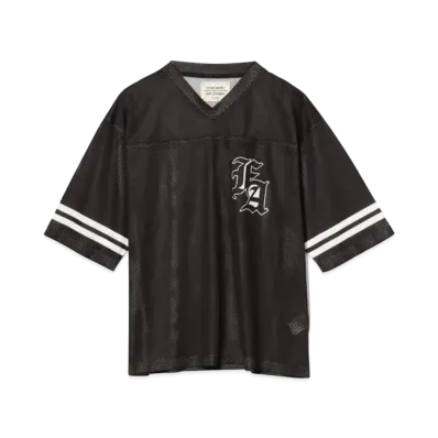 BEAMS FUTURE ARCHIVE Mesh T-Shirts "Black"