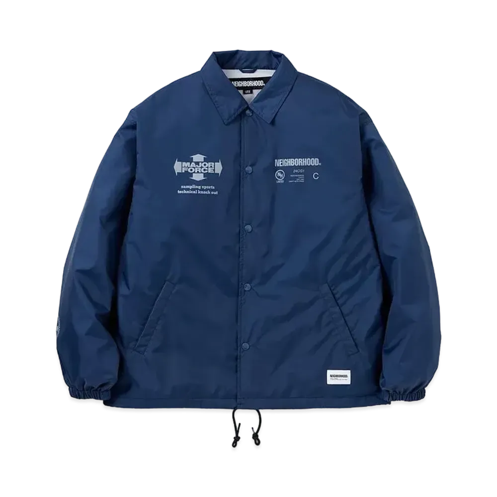 NEIGHBORHOOD x MAJOR FORCE Windbreaker Jacket "Blue"