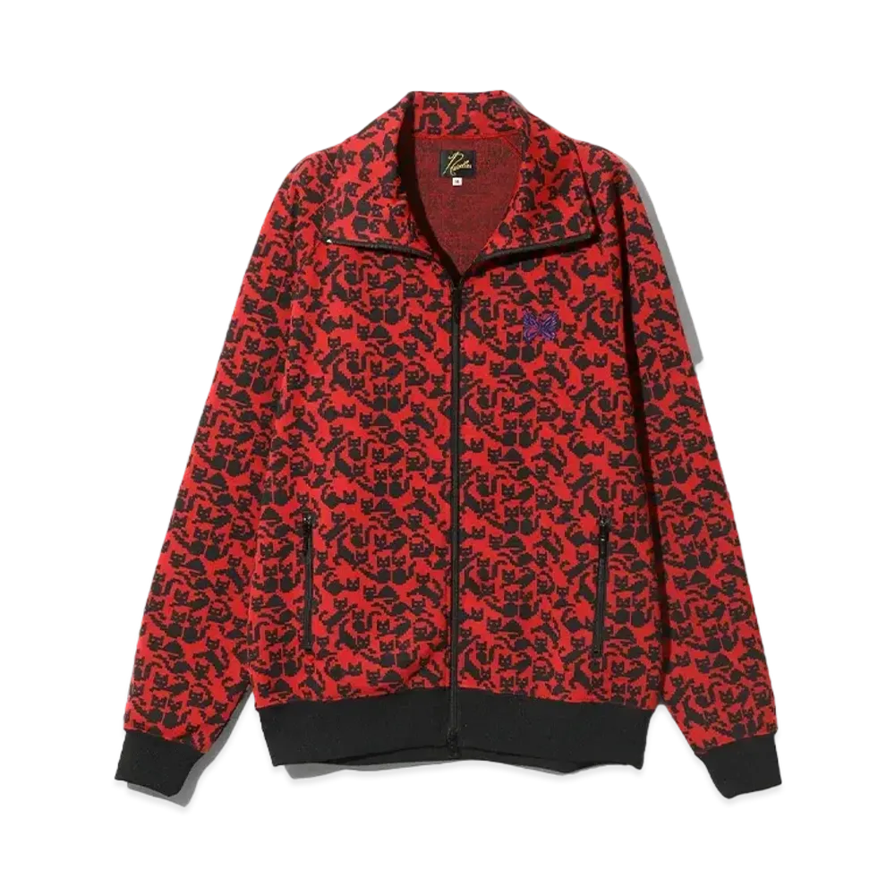 Needles Track Jacket Poly JQ. "Red"