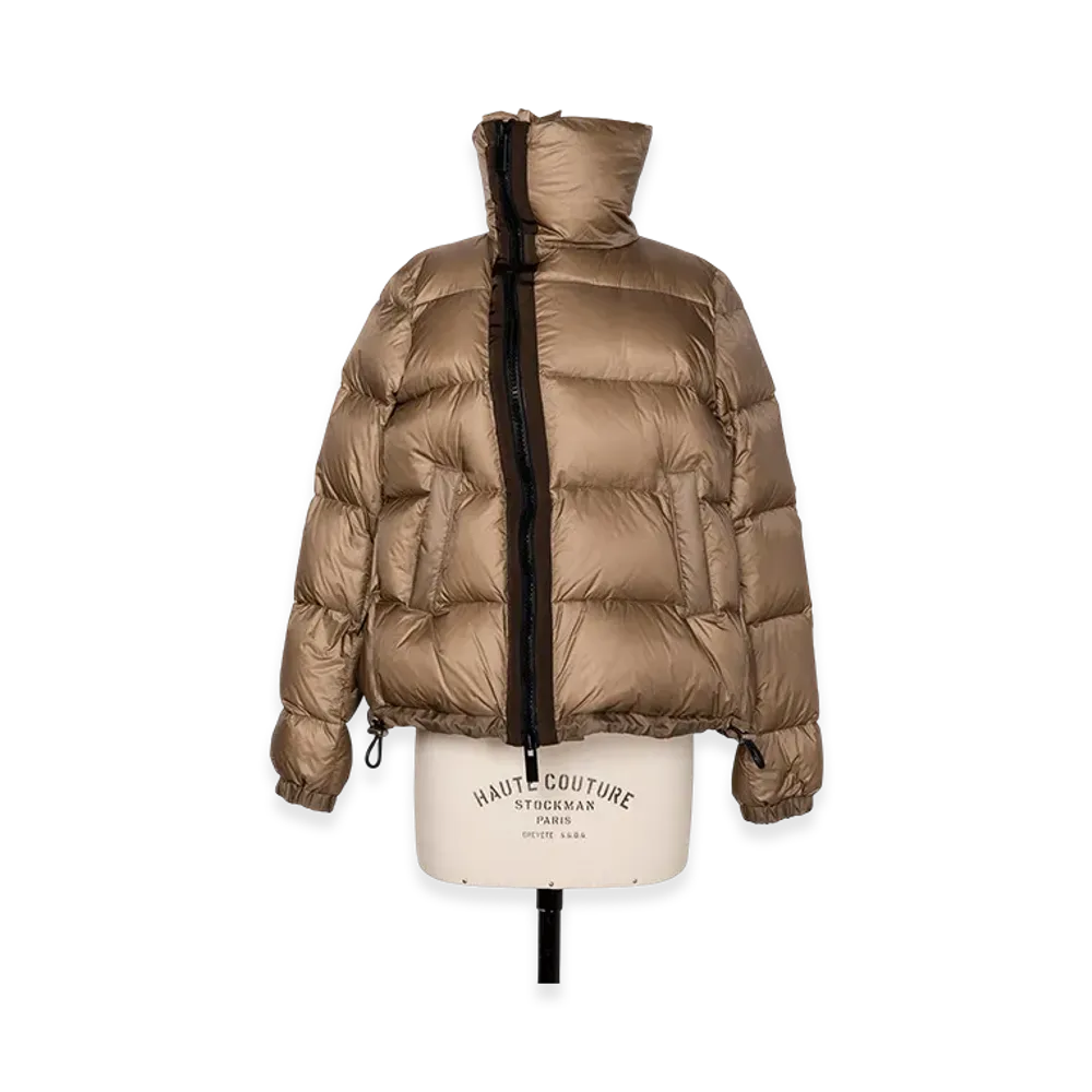 sacai Puffer Jacket "Dark Beige"