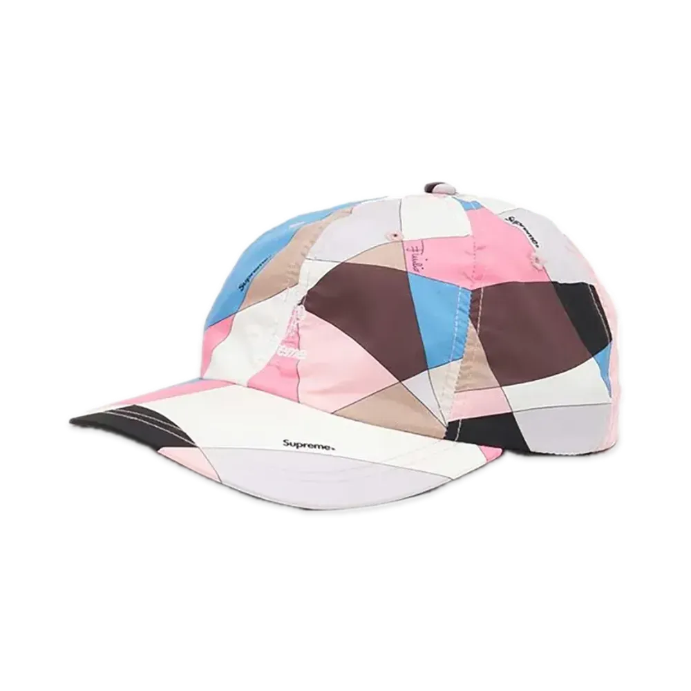 Supreme x Emilio Pucci 6-Panel "Pink"