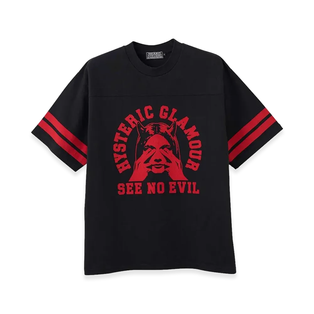 HYSTERIC GLAMOUR See No Evil Tee "Black"