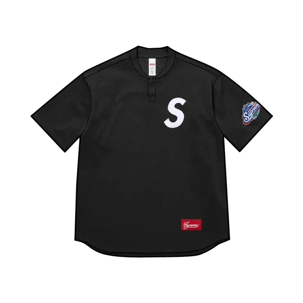 Supreme S Logo Baseball Henley Mサイズ Supreme S Logo Baseball Henley 