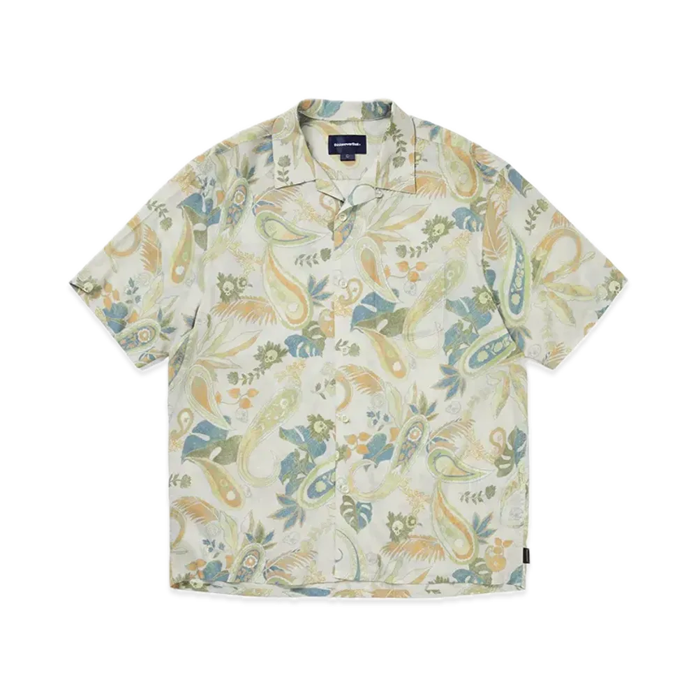 thisisneverthat Weird Paisley S/S Shirt "Ivory"