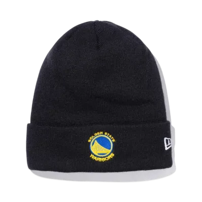 NEW ERA Basic Cuff Knit Golden State Warriors "Black"