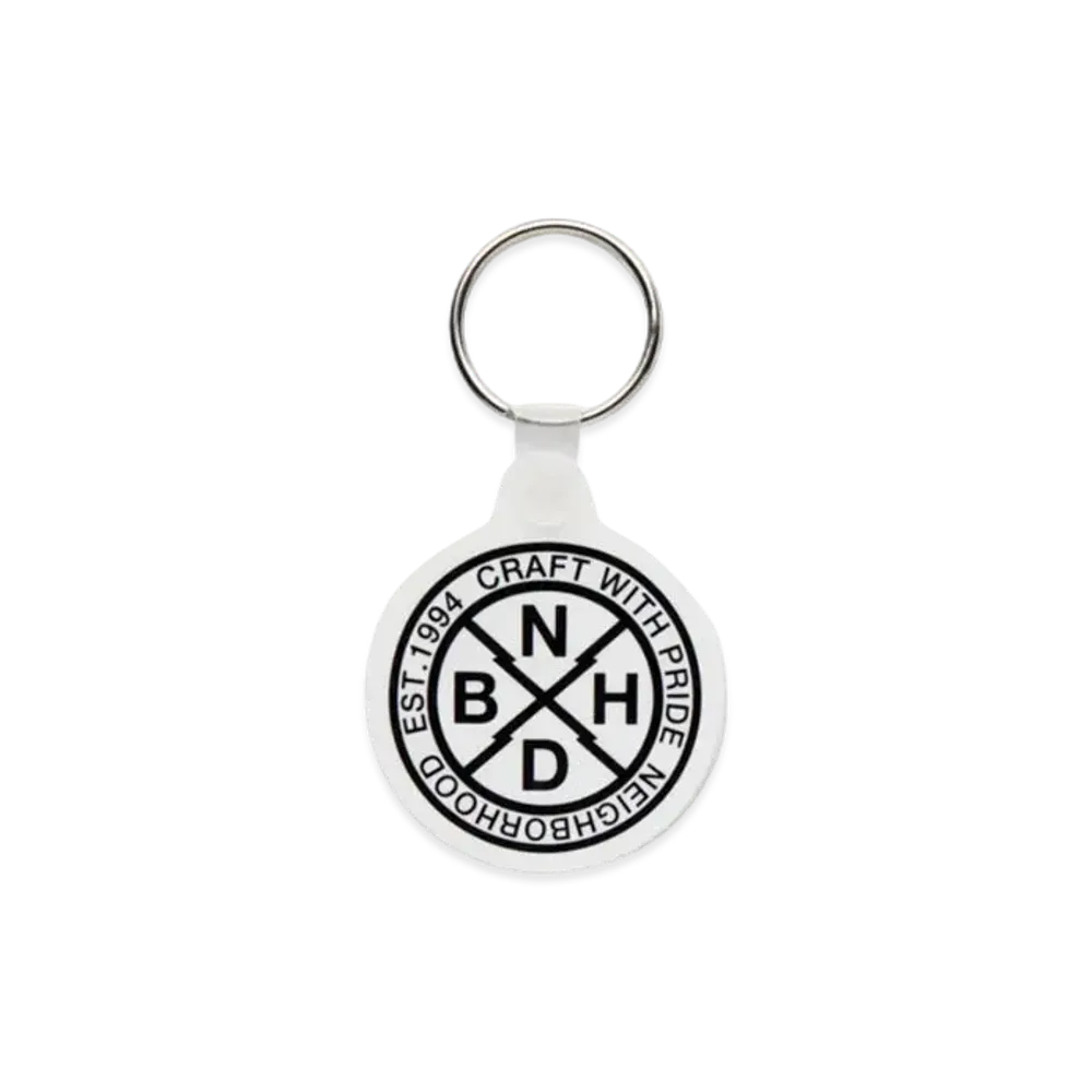 NEIGHBORHOOD Rounded . Key Holder "White"