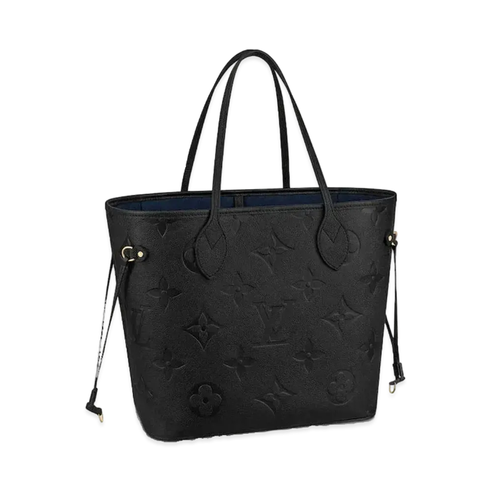 Louis Vuitton Neverfull MM Monogram Empreinte Leather "Noir"