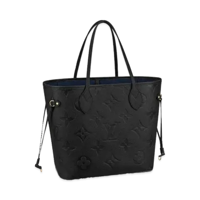 Louis Vuitton Neverfull MM Monogram Empreinte Leather "Noir"