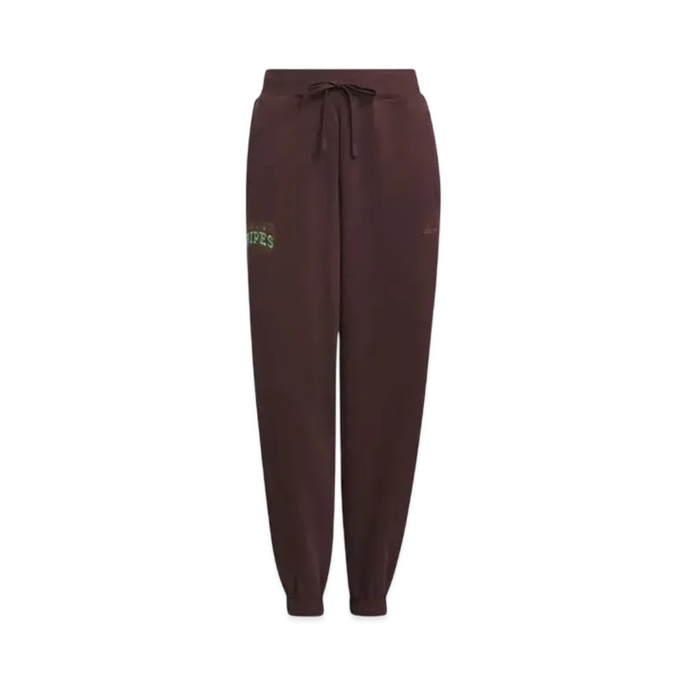 adidas College Loose Fit French Terry Pants "Shadow Brown"