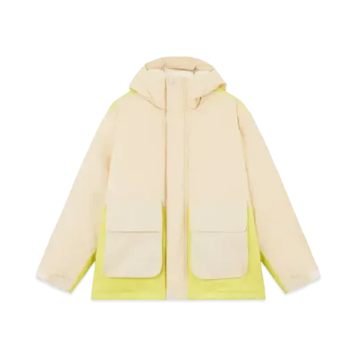 Stone Island 443X3 Panno Resinato With Plated Reflective Stone Island Marina "Yellow"