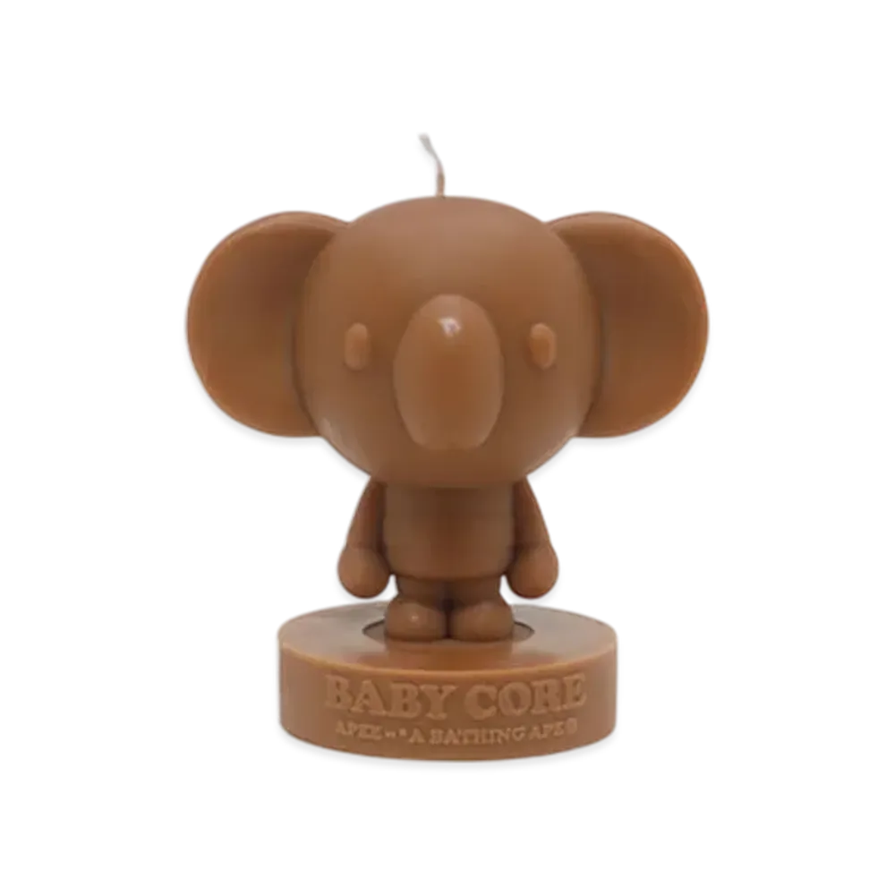 A BATHING APE APEE Baby Core Candle #3 "Brown"