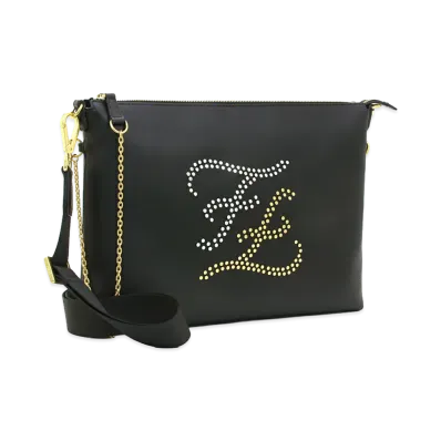 FENDI Women's Shoulder Bag Medium Messenger "Nero"