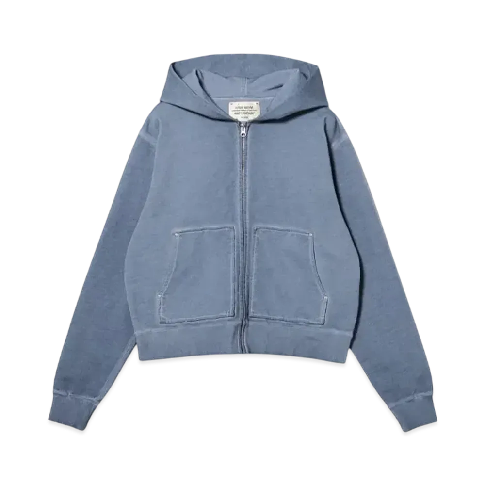 BEAMS FUTURE ARCHIVE Aging Sweat Zipup Hoodie "FeadNavy"