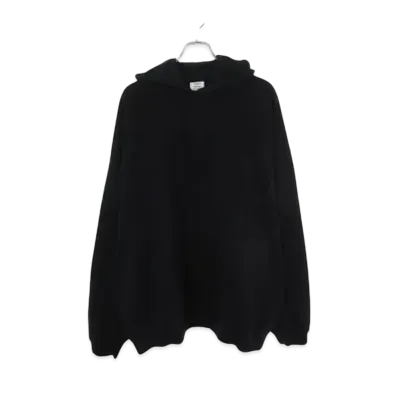 VETEMENTS Embroidered Tonal Logo Hoodie "Black" UA65HD100B