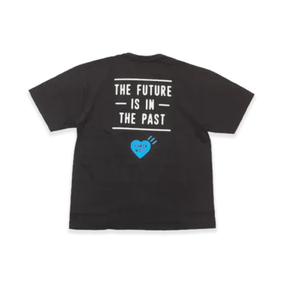 HUMAN MADE Stores Exclusive Heart Pocket T-Shirt Offline Store "Black/Blue"