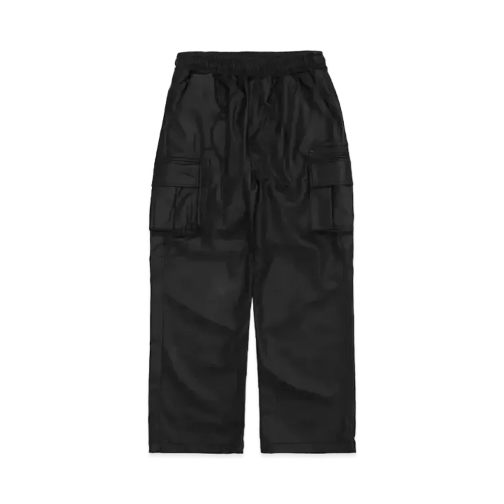 FR2 Eco Leather Cargo Pants "Black"