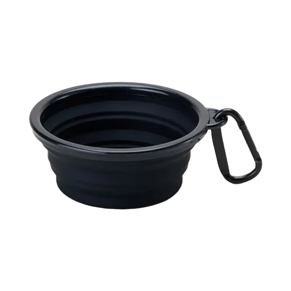 NEIGHBORHOOD Foldable Dog Bowl "Black"