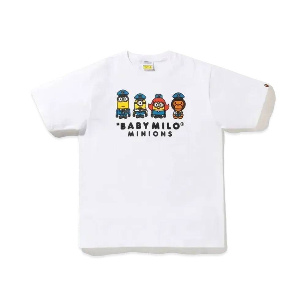 A BATHING APE MINIONS TEE 06 "White"