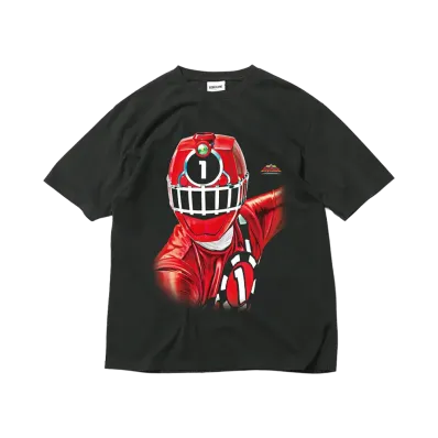 スーパー戦隊 x HOMEGAME \ 2014 トッキュウ1号 TEE "BLACK"