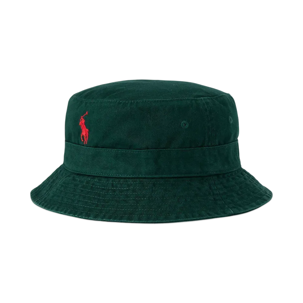 Polo Ralph Lauren Cotton Bucket Hat "Green"
