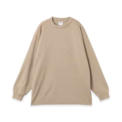 PUMA Oversized LS Tee "Beige"