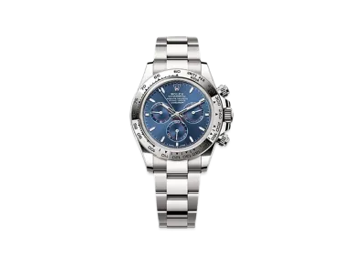ROLEX Cosmograph Daytona 40mm White Gold 126509 "Bright Blue"