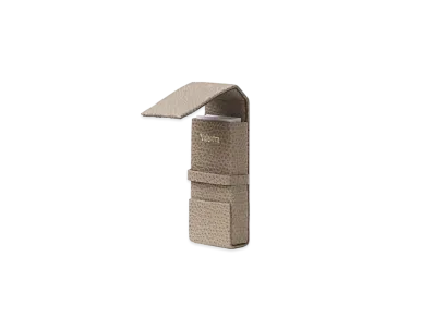 Valextra Quick Address Mini "Oyster Gray"