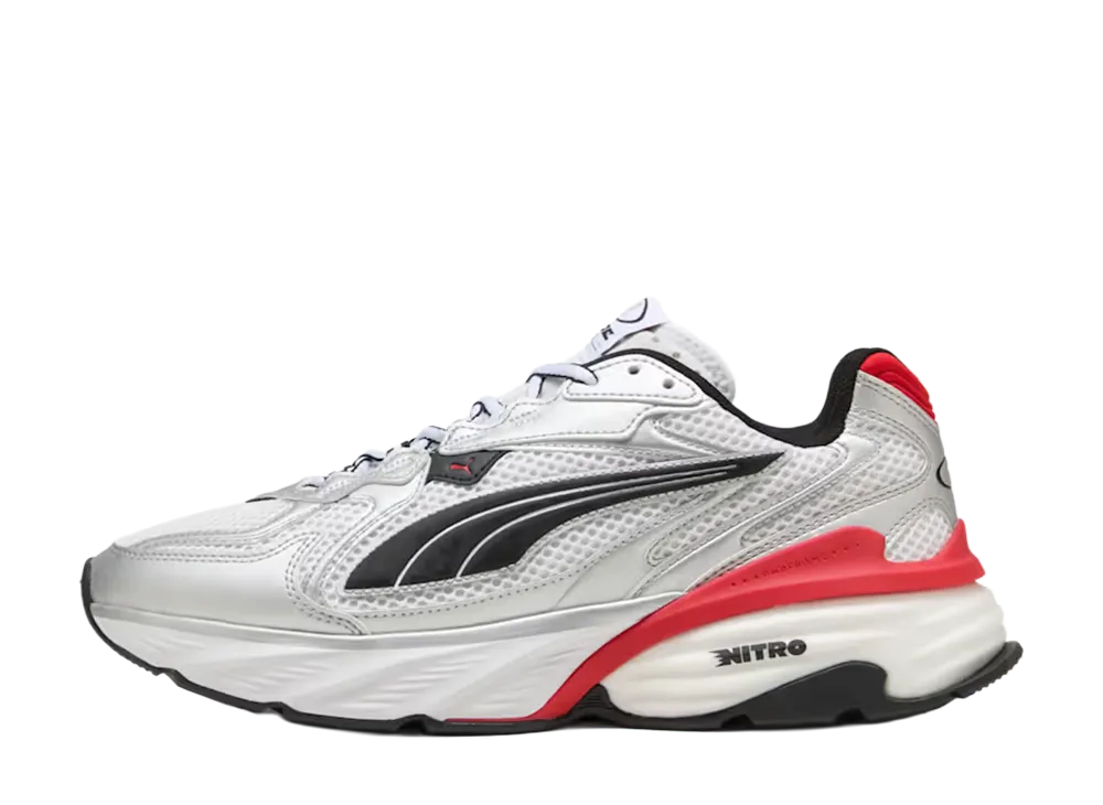 Puma Fade "PUMA Silver/PUMA White/For All Time Red"