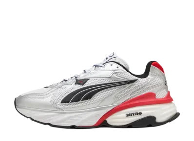 Puma Fade "PUMA Silver/PUMA White/For All Time Red"