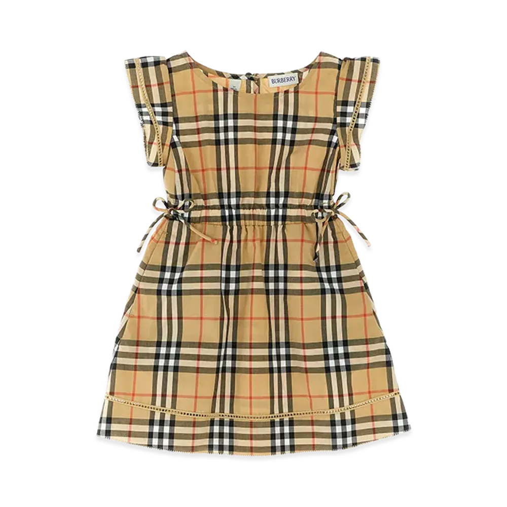 Burberry Kids Adele Dress "Beige"