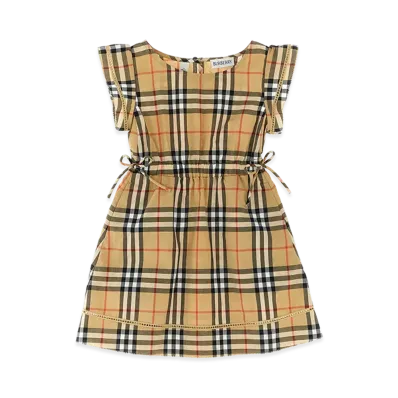 Burberry Kids Adele Dress "Beige"