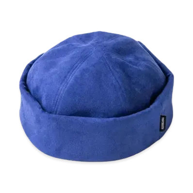 TIGHTBOOTH Suede Roll Cap "Blue"