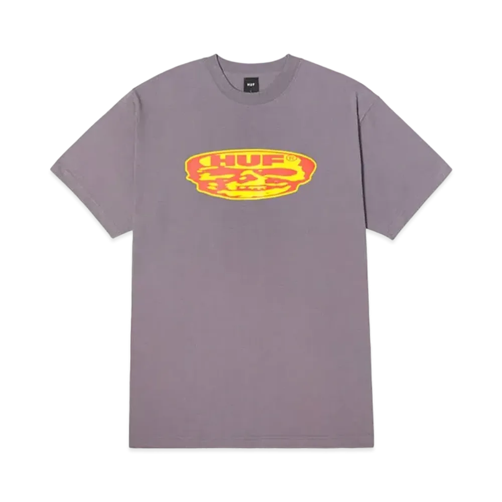 HUF Skull Tee "Light Plum"