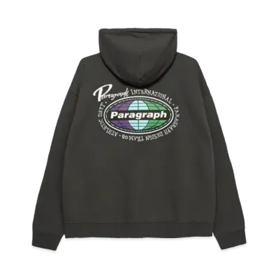 Paragraph International Supply Zip Hoodie "Charcoal"
