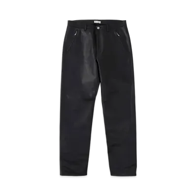 NICENESS Belew Oiled Leather Storm Pants "Black"