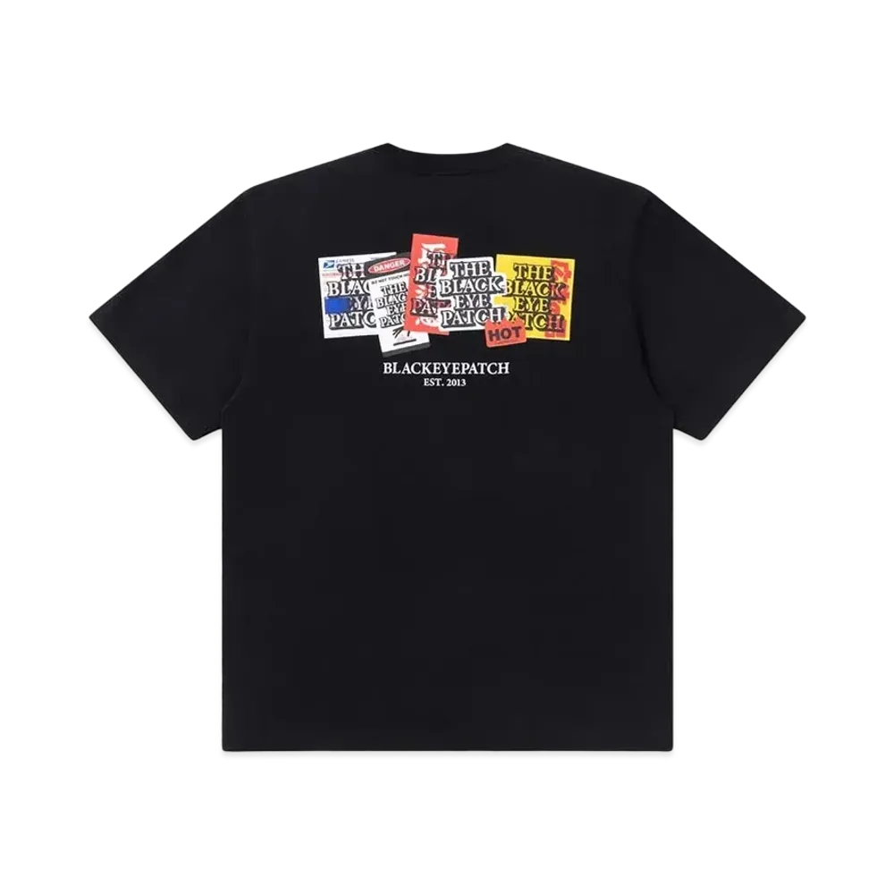 BlackEyePatch Label Pack Tee "Black"