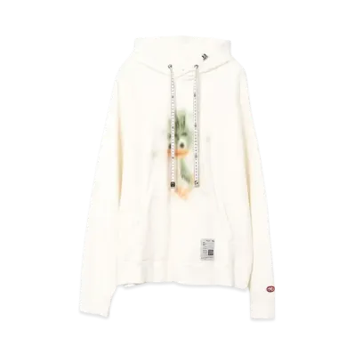 Maison MIHARA YASUHIRO Leon Printed Hoodie "White"