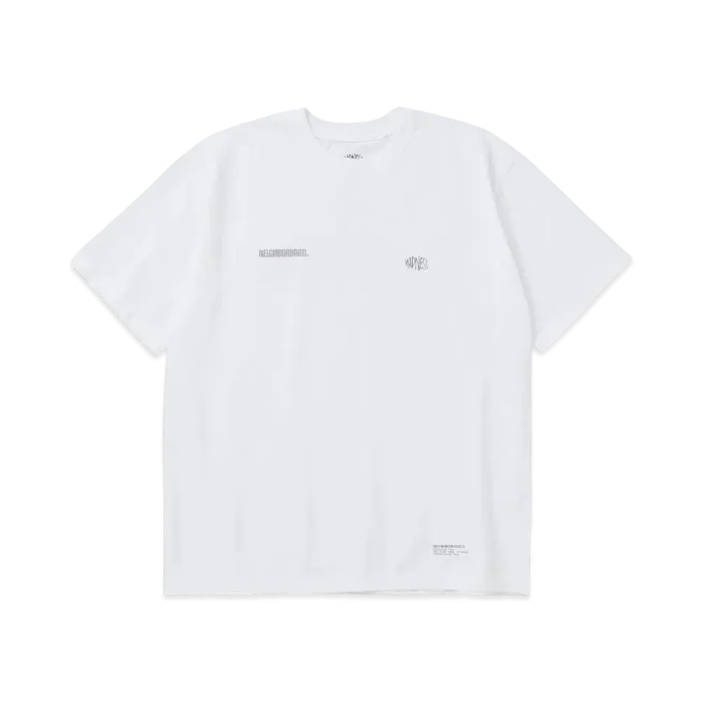 NEIGHBORHOOD x MADNESS Tee SS-2 "Off White"