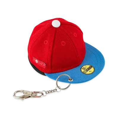 NEW ERA x MOTHER Pouch Key Holder Ness "Red"
