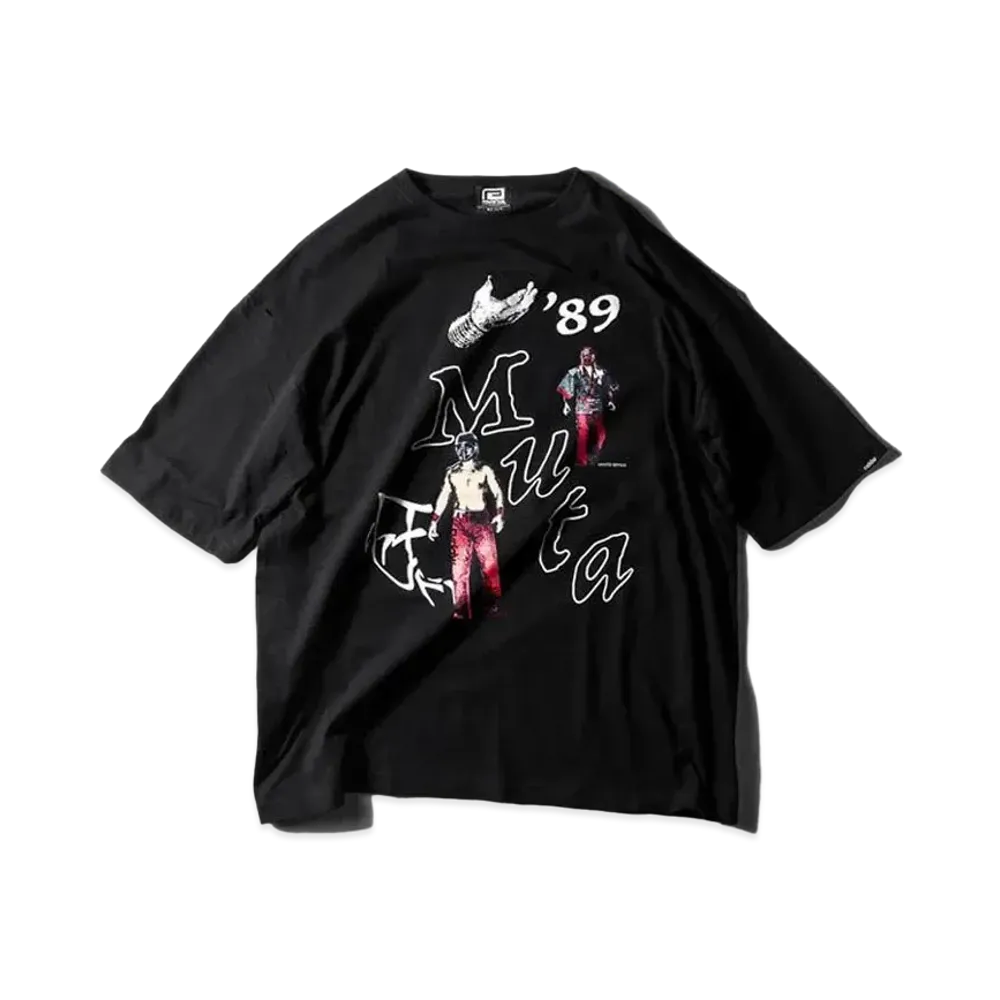 Reversal Great MUTA Big Silhouette Cotton Tee "Black"