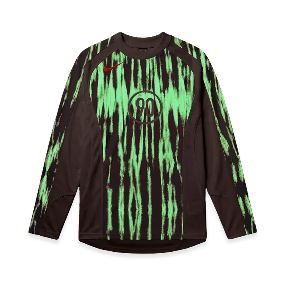 Travis Scott Cactus Jack x Nike Total 90 Goalkeeper Jersey "Brown"