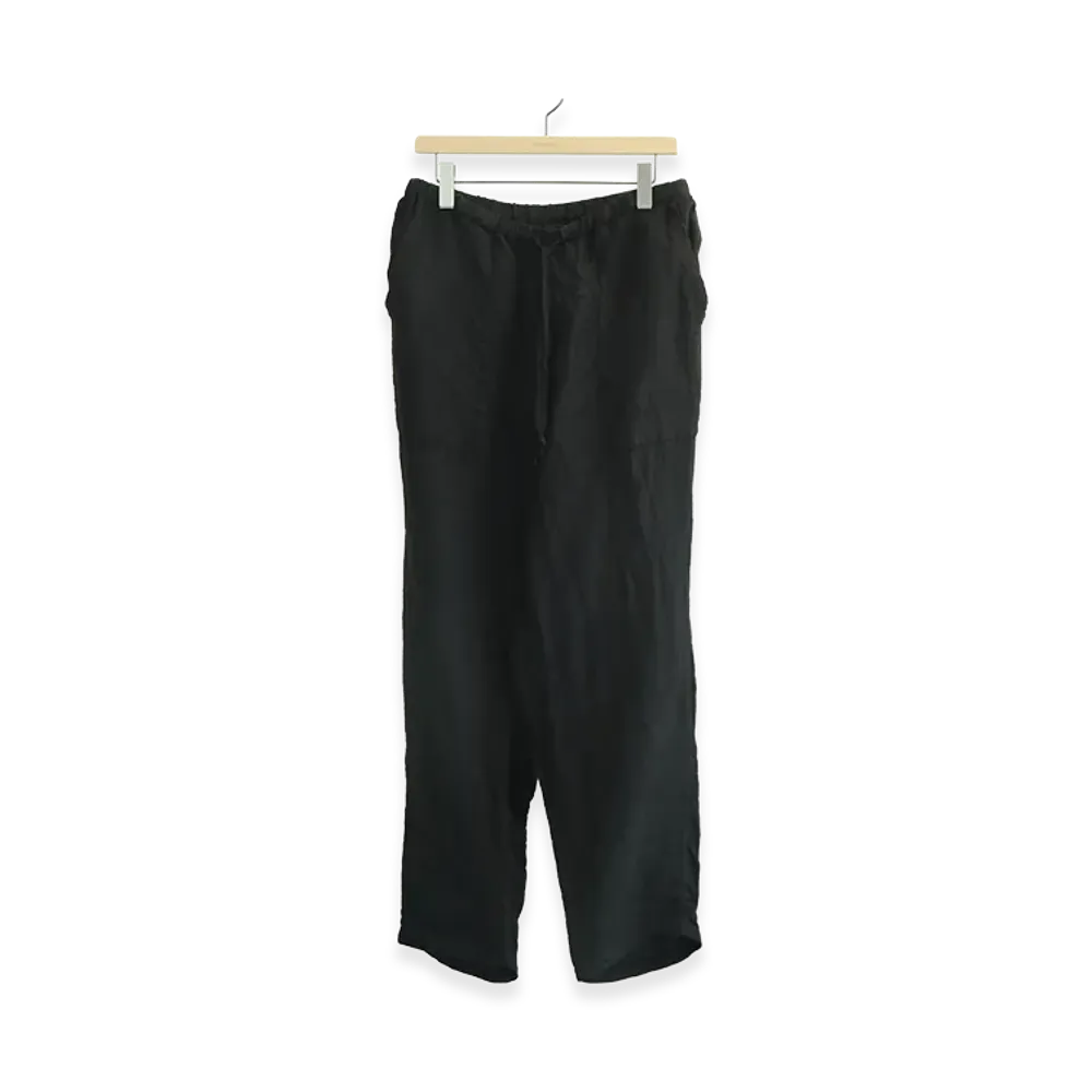 COMOLI Reversible Pants "Black"