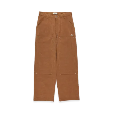 WIND AND SEA Syntetic Leather Double Knee Pant "Camel"