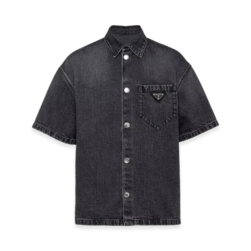 PRADA Denim Shirt "Black"