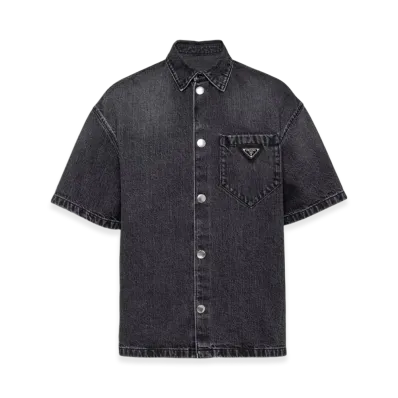 PRADA Denim Shirt "Black"