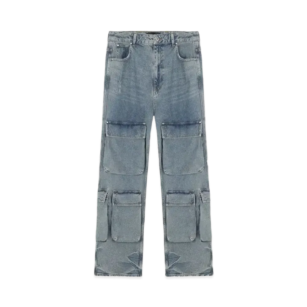REPRESENT R3 Cargo Denim "Blue"