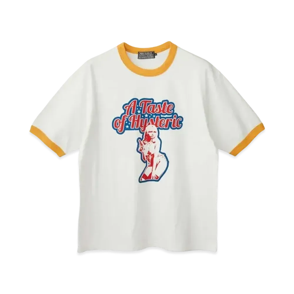 HYSTERIC GLAMOUR Taste Of Hysteric Tee "White"